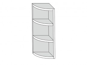 19.30.0р Полка угловая (h=913) радиусная  ЛДСП УНИ в Тобольске - tobolsk.магазин96.com | фото