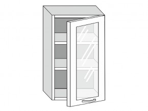 19.50.3 Шкаф настенный (h=913) на 500мм с 1-ой стекл. дверцей в Тобольске - tobolsk.магазин96.com | фото