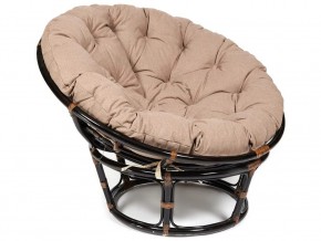 Кресло Papasan 23/01 W с подушкой Antique brown, экошерсть Коричневый в Тобольске - tobolsk.магазин96.com | фото