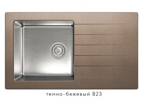 Мойка комбинированная Tolero twist TTS-860 Темно-бежевый 82 в Тобольске - tobolsk.магазин96.com | фото