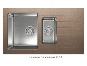 Мойка комбинированная Tolero twist TTS-890 Темно-бежевый 823 в Тобольске - tobolsk.магазин96.com | фото